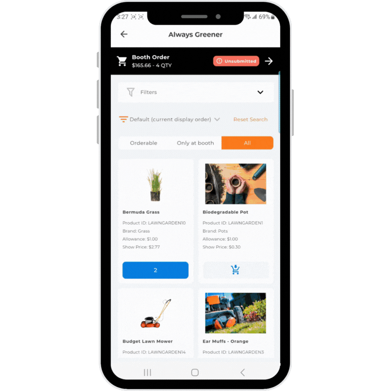 Mobile App Ordering